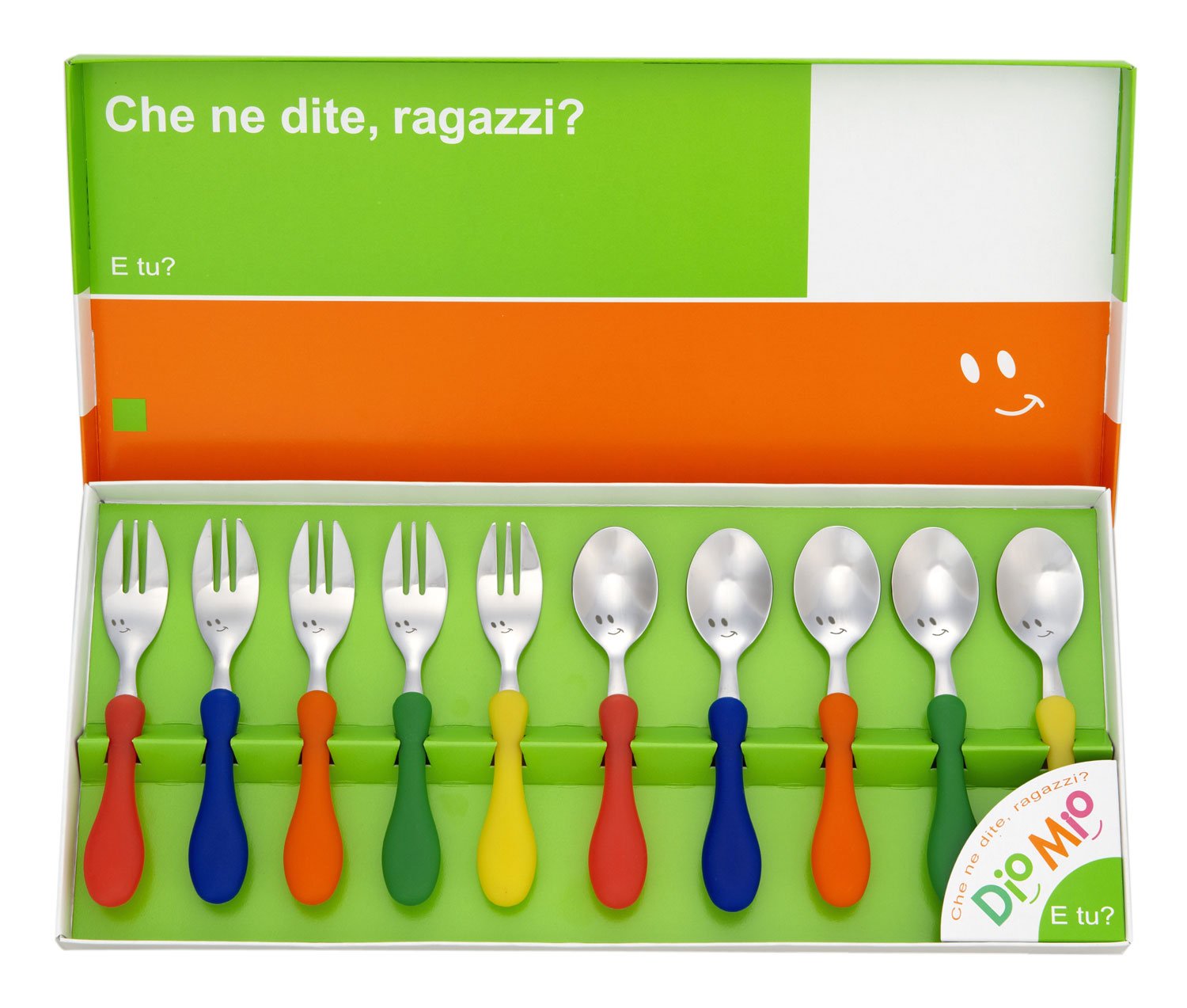 Amazon｜ディオ・ミーオ カトラリー 10本セット 346-014｜カトラリー