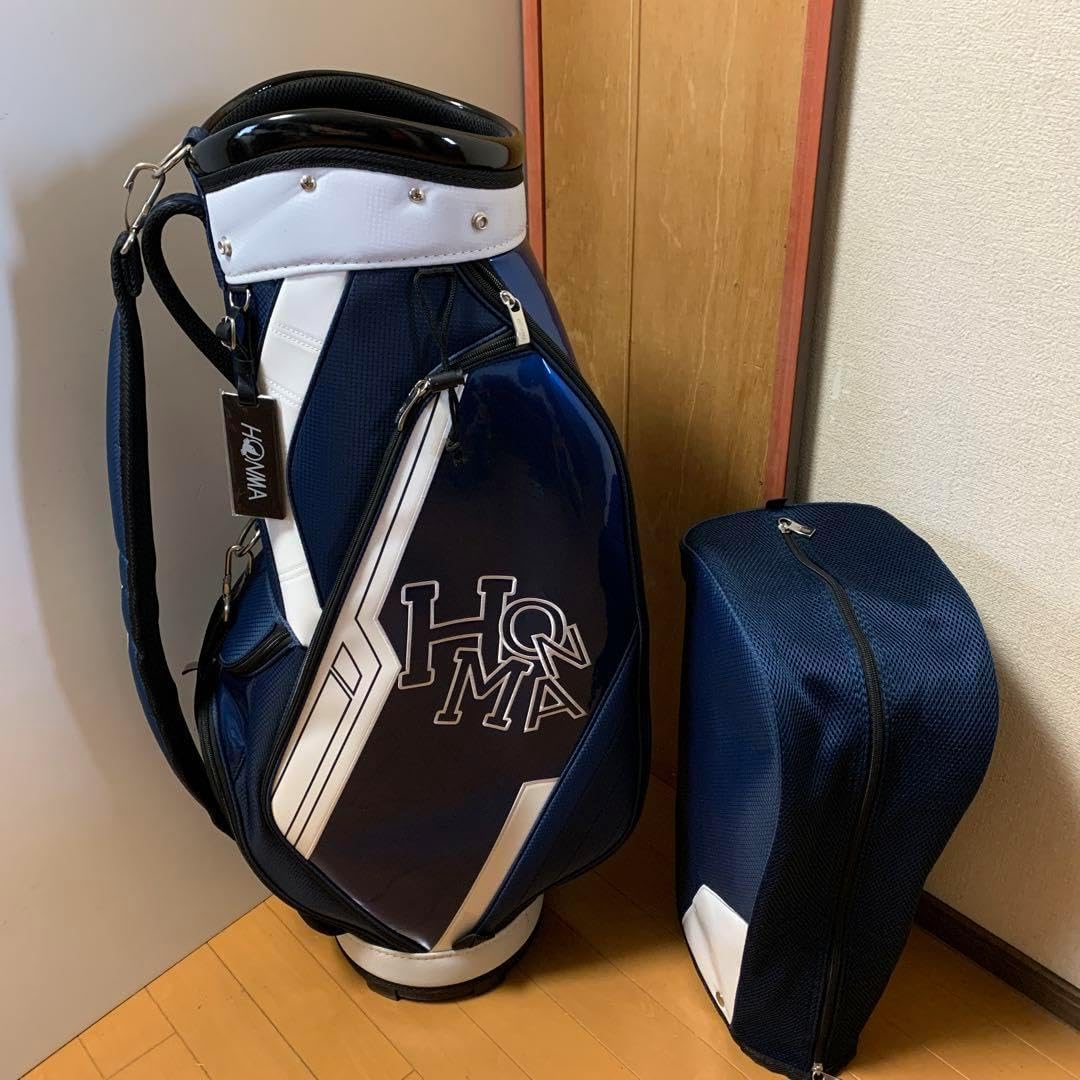 本間ゴルフ キャディバッグ ネイビー HONMA ゴルフキャディバッグ