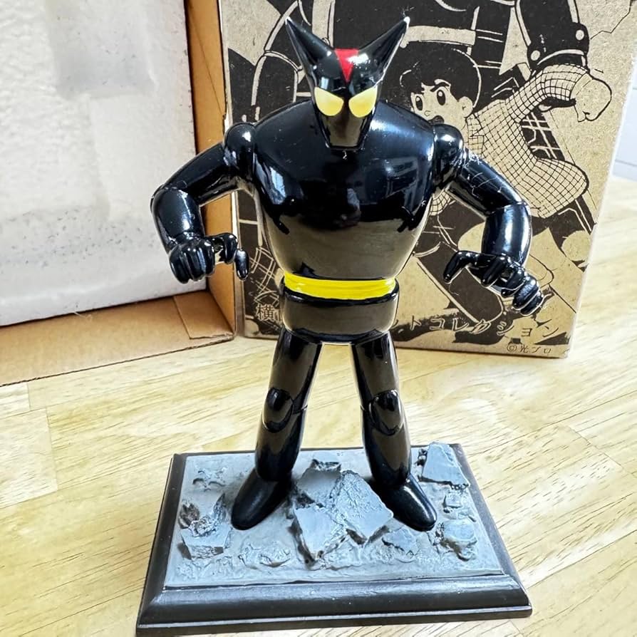 Amazon.co.jp: 鉄人28号 ブラックオックス 14cm 石膏 アンティーク