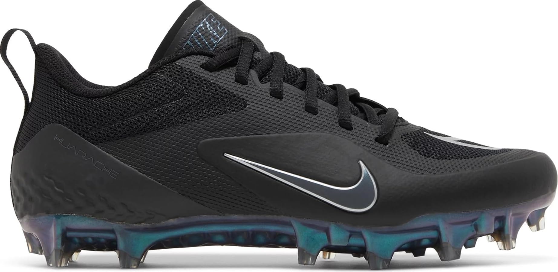 Amazon.com | Nike Alpha Huarache 8 Pro Black Metallic Silver Lax