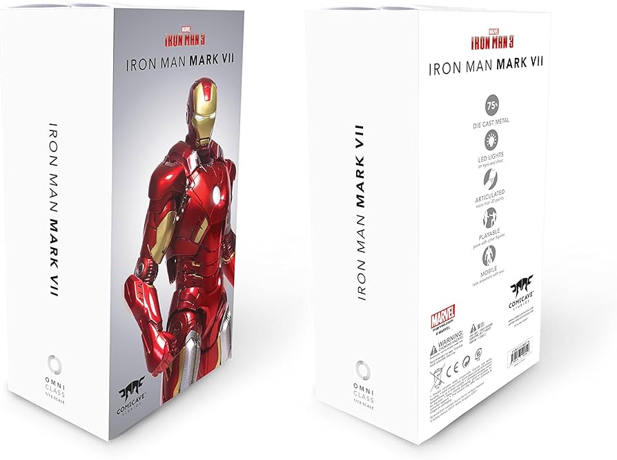 Amazon.co.jp: Comicave Studios Marvel Iron Man Mark SAMV12IM07N