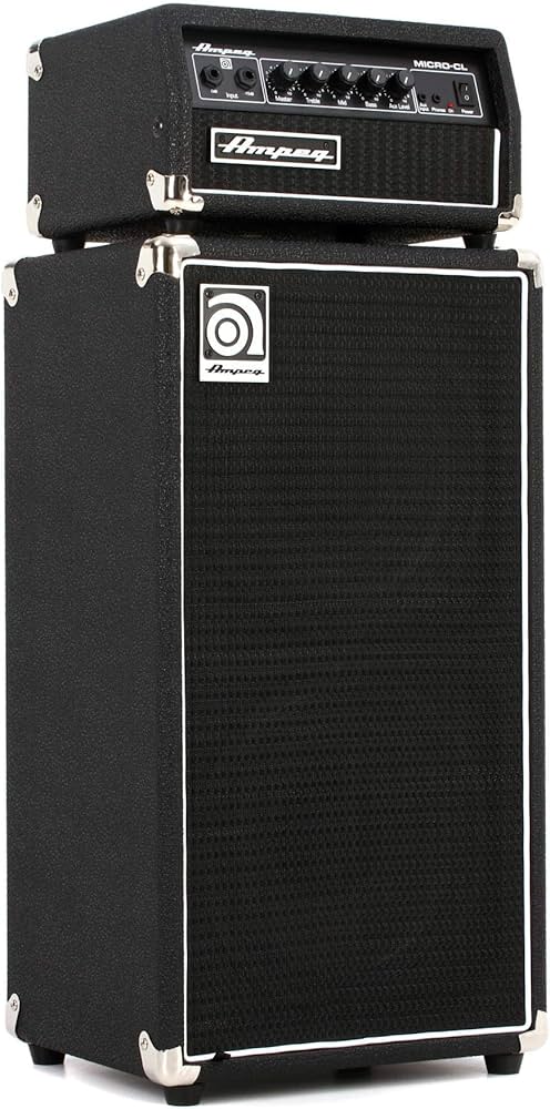 Amazon.com: Ampeg Micro CL 100W Solid State SVT Classic Stack