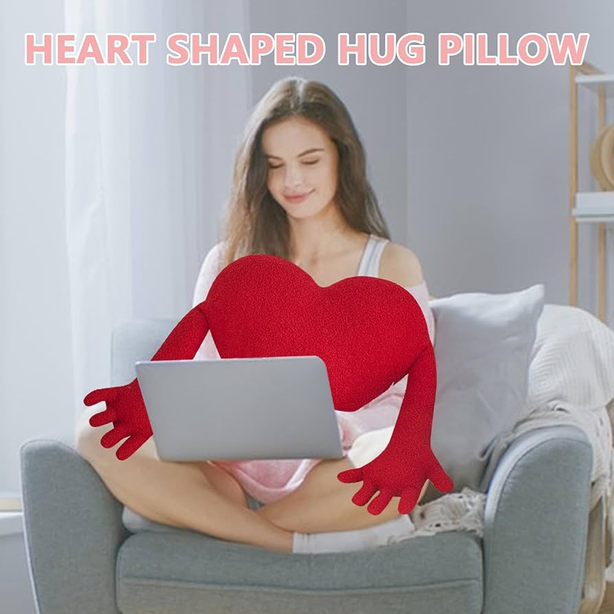 スティッチ クッション ハート型クッション ロングピロークッション 2