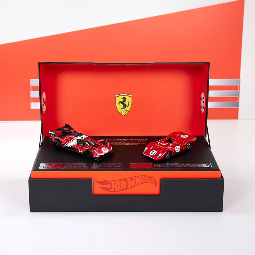 Amazon.com: Hot Wheels x Ferrari Heritage Set : Toys & Games