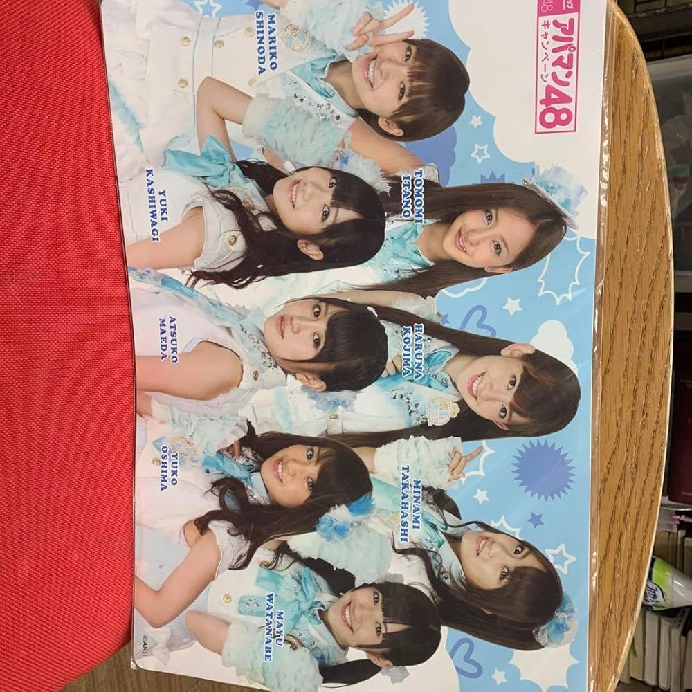 アパマンショップAKB48コラボデスクマット