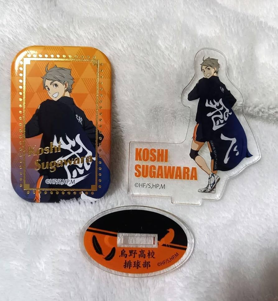 Amazon.co.jp: ハイキュー セブンネット限定 スクエア缶バッジ