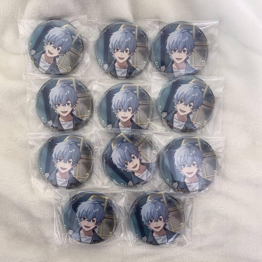 Amazon.co.jp: 日常組 日常新聞 クロノア 缶バッジ 缶バッチ 11こ