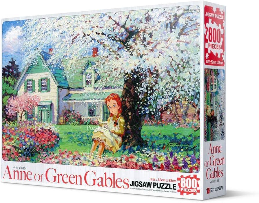 Anne of Green Gables Reading 800 Piece Jigsaw Puzzle (Mini-Size