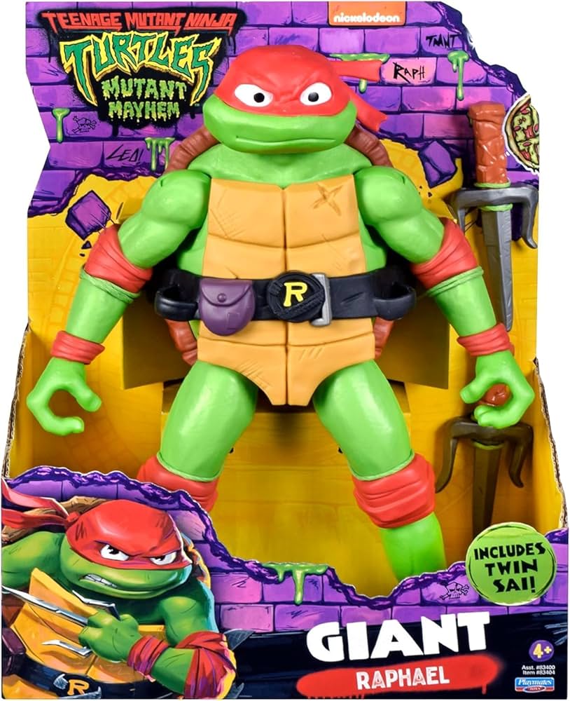 Amazon.com: Teenage Mutant Ninja Turtles: Mutant Mayhem 12” Giant