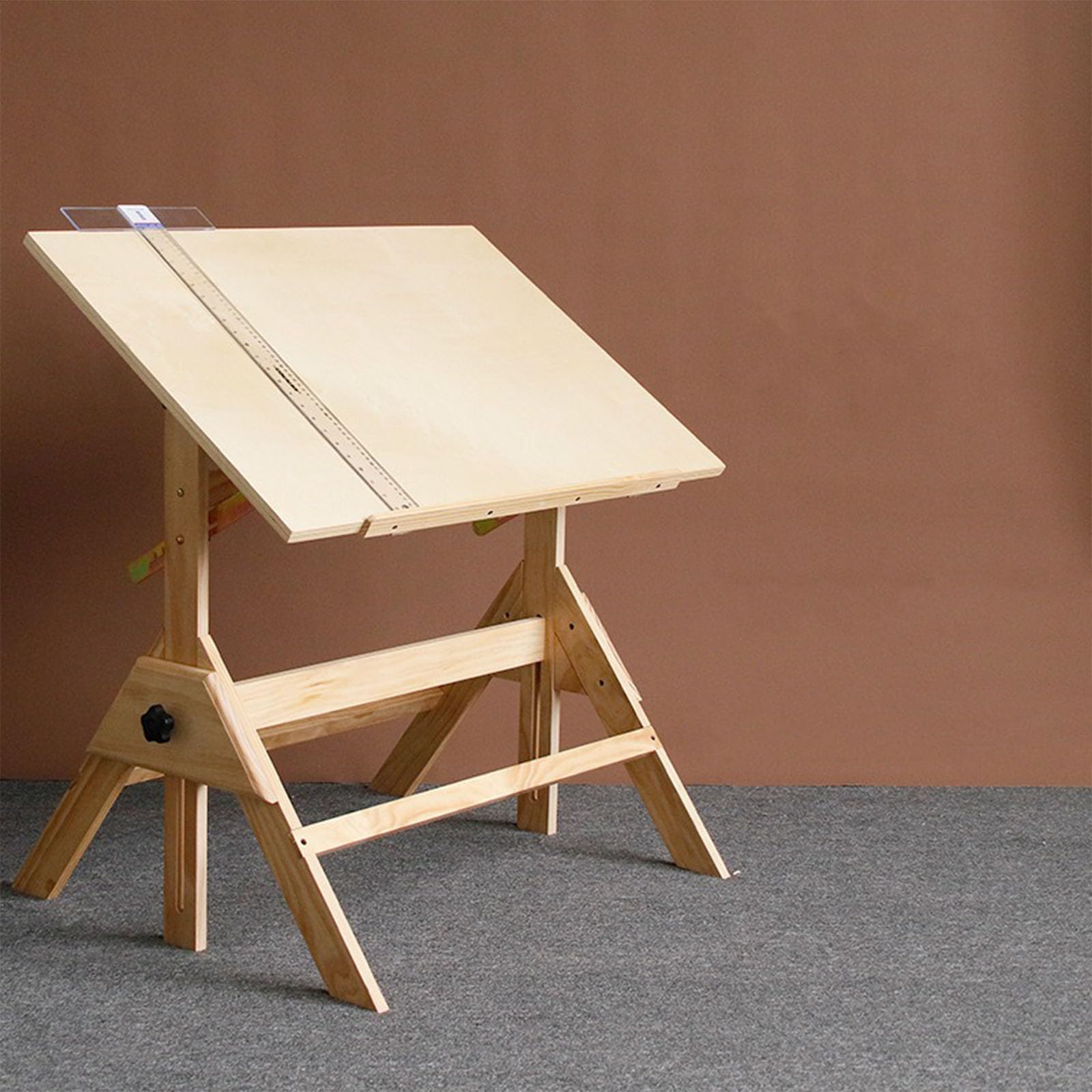 Amazon | 製図テーブル 木製 製図台 デスク 角度調節 可能なテーブル