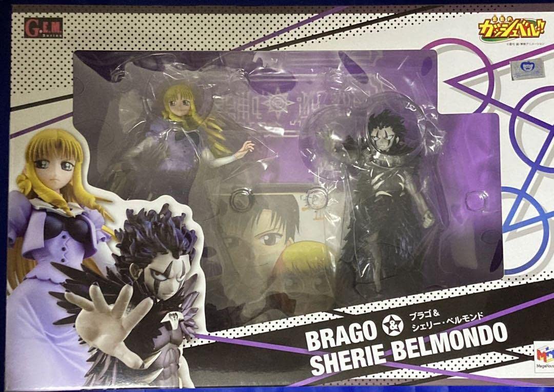 金色のガッシュベル ブラゴ シェリー フィギュア メガハウス G.E.M.