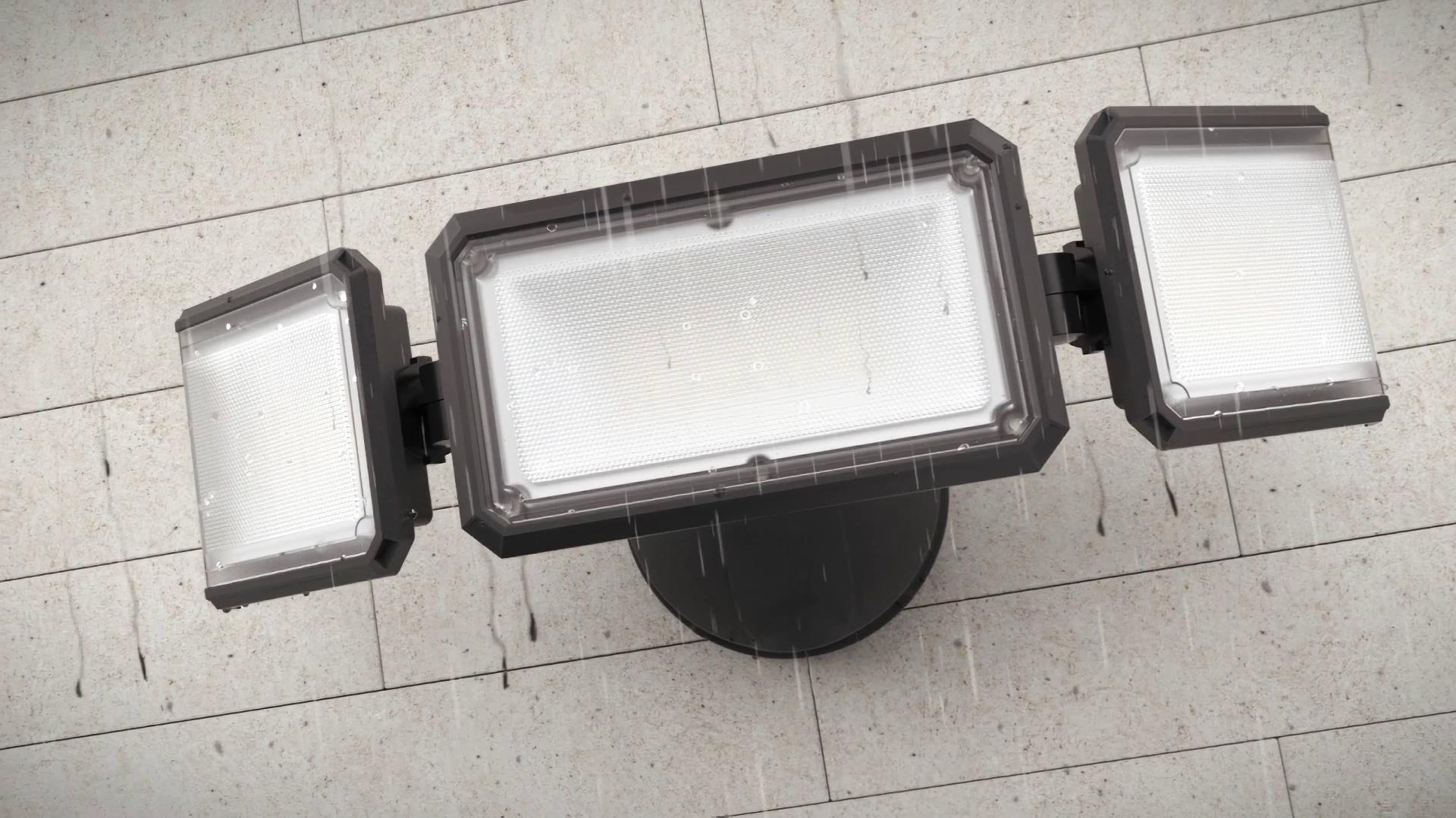 LEPOWER 42W Flood Lights Outdoor - 4200LM Bright LED Security