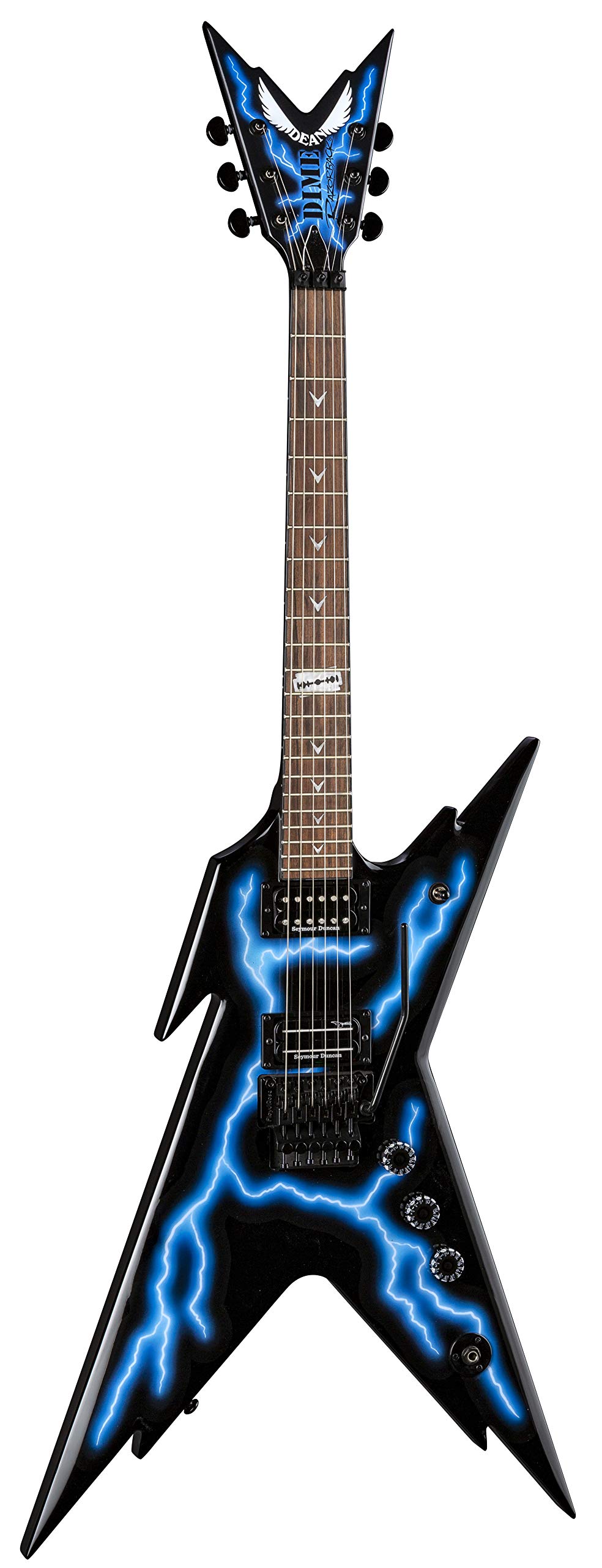 Dean Guitars Dimebag Razorback 6 String Electric Guitar, Right