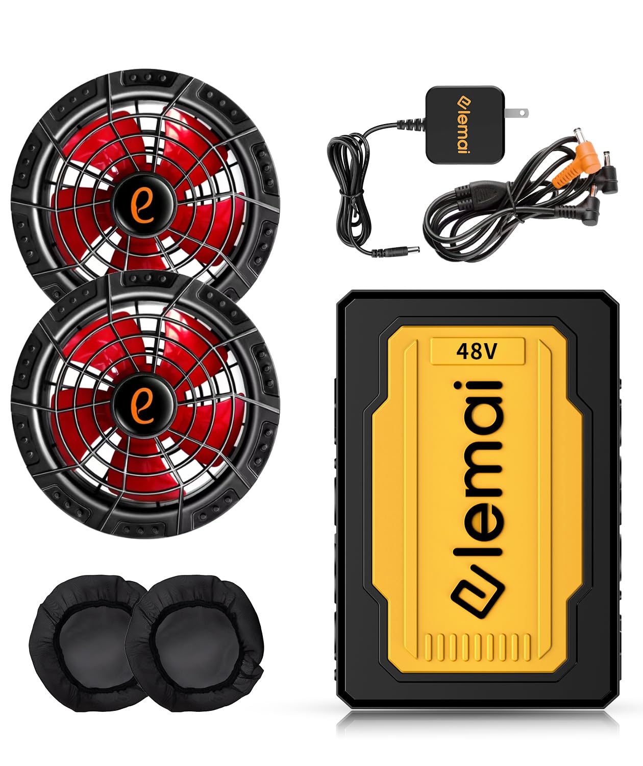 Amazon.co.jp: 【妥協なき暴風 48V最強進化】2025新型ファンバッテリー