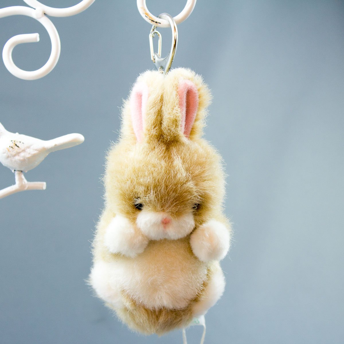 Amazon.co.jp: たけのこ プチプチどりーむ キーホルダー ウサギ 茶