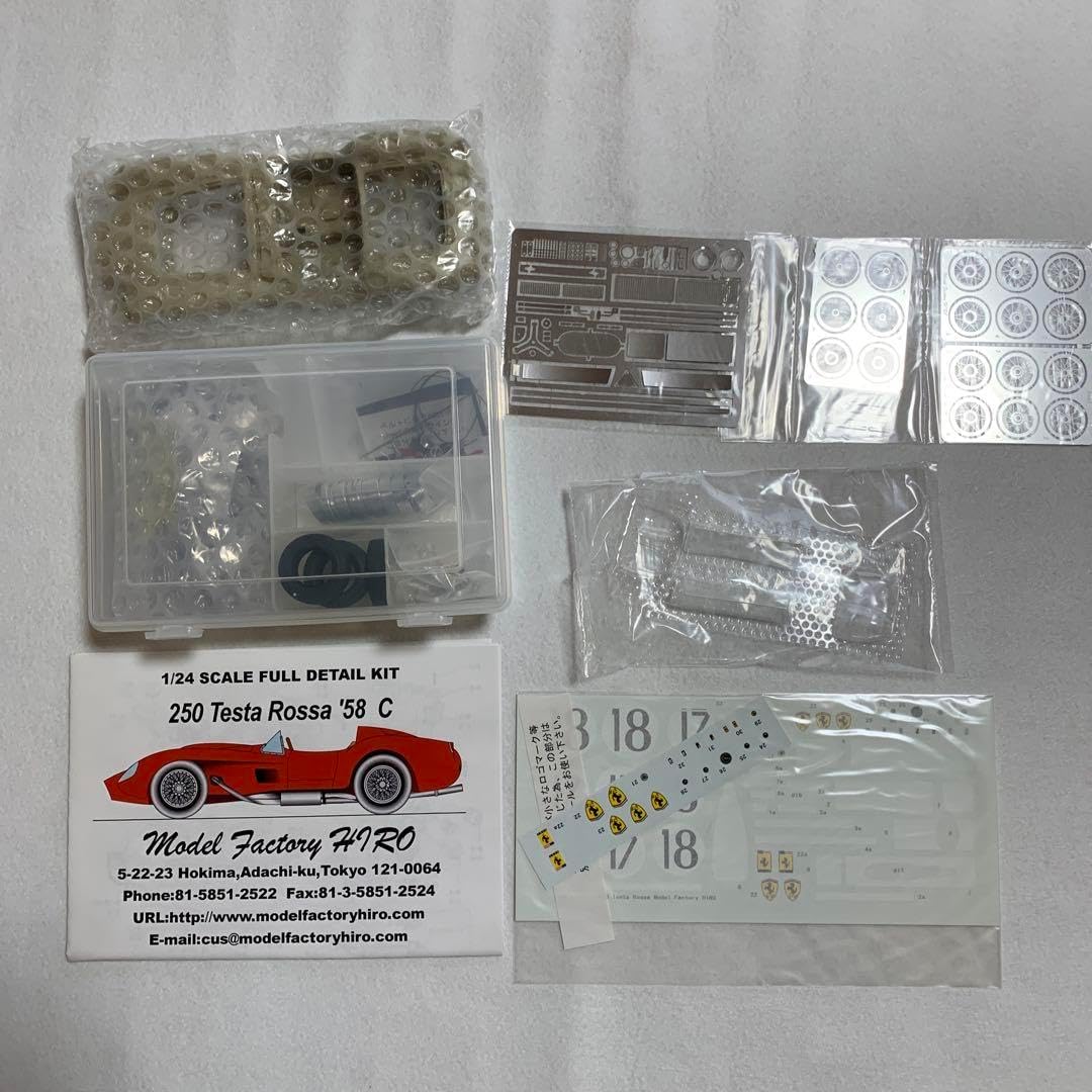 1 20 250testa r ossa ?58 フルディテールキット1/20 250testa R ossa