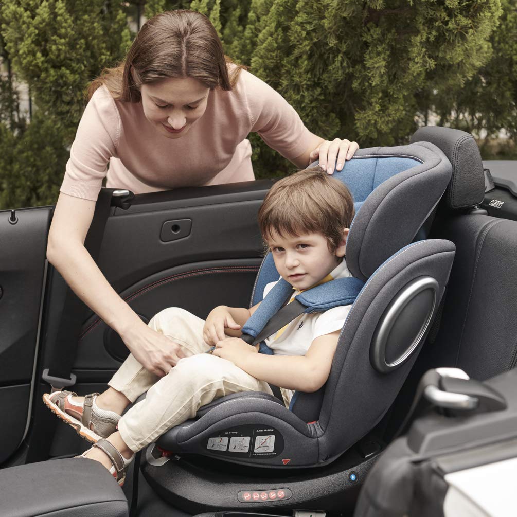 Amazon | Impetus チャイルドシート 360°回転式 新生児～12歳(0~36kg