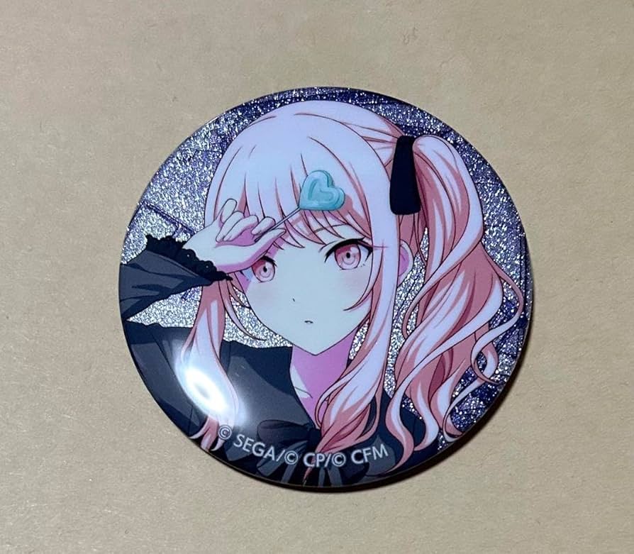 プロセカ 暁山瑞希 16c缶バッジ プロジェクトセカイ グリッター缶