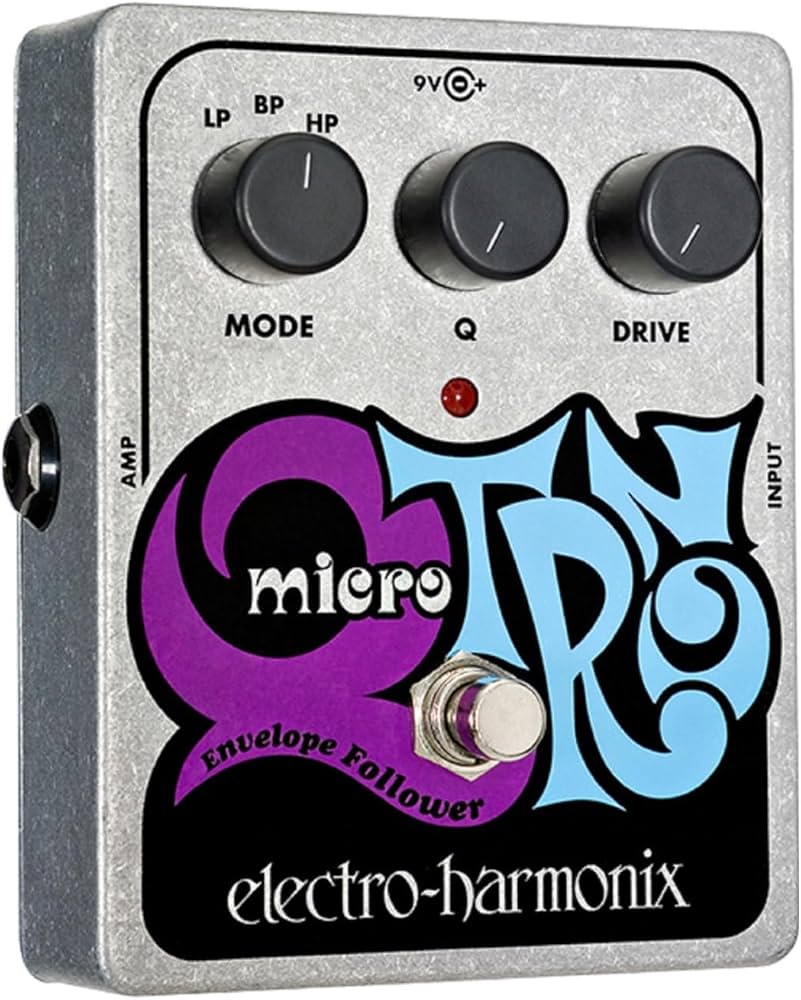 Amazon.com: Electro-Harmonix Micro Q-Tron Envelope Filter Pedal
