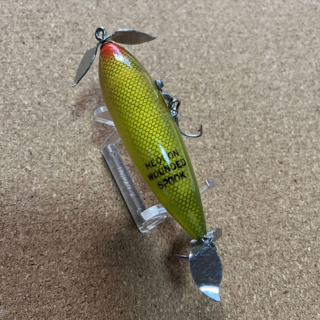 オールドヘドン ウンデッドスプーク BF 1970年代 直ペラ 吹き目 ルアー