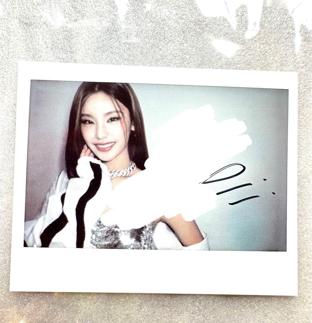 itzy Born to be イェジ チェリョン サイン入りチェキ itzy Born to be