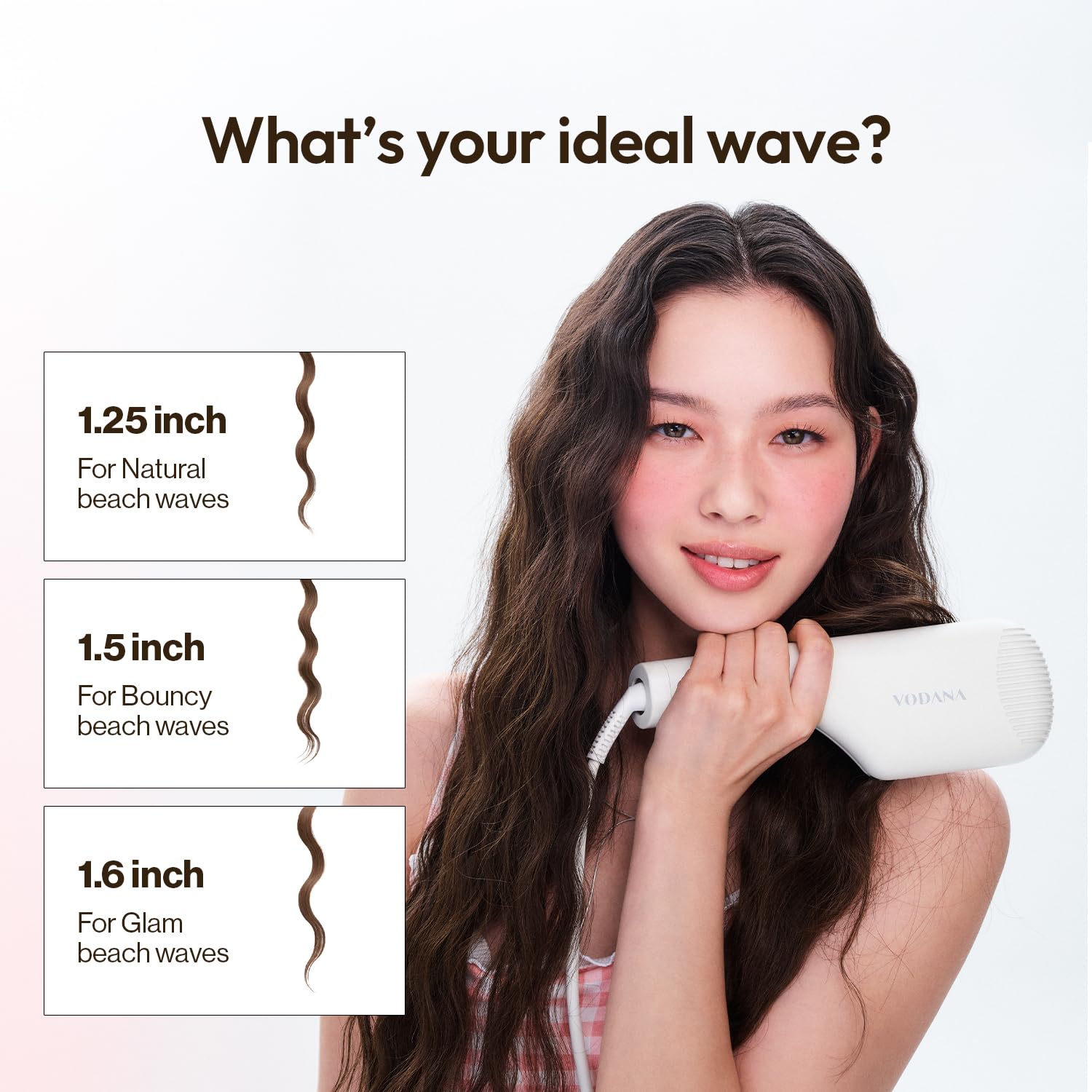 Amazon.com: VODANA Compact Triple Flow Hair Waver - Portable