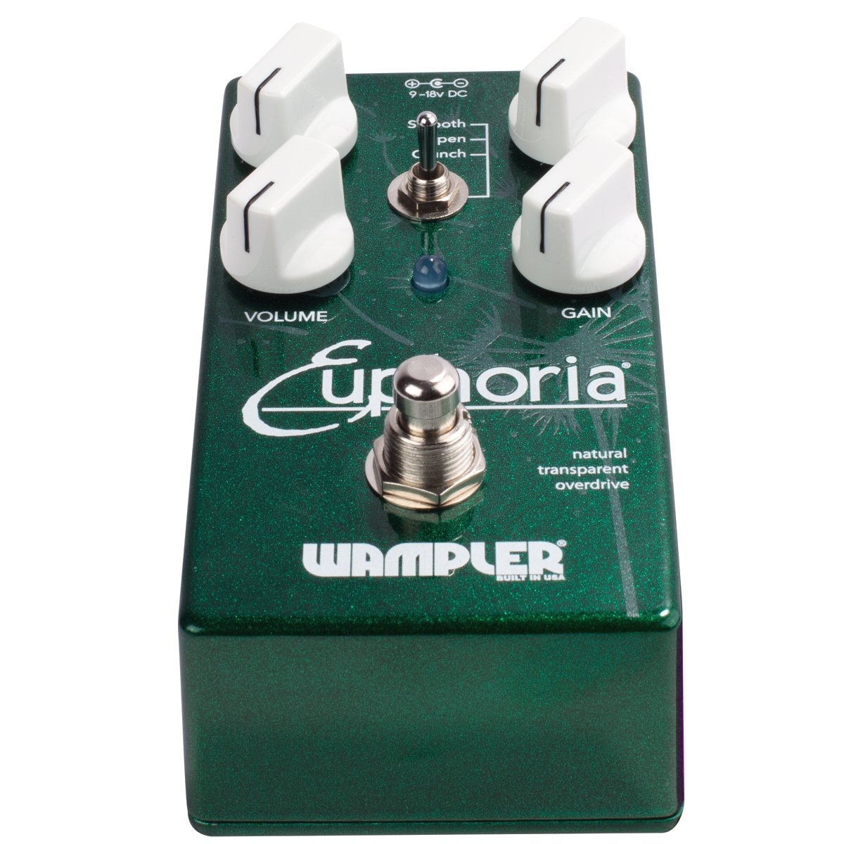 Amazon.com: Wampler Euphoria V2 Natural Transparent Overdrive
