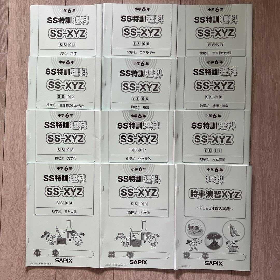 ㉒AB SAPIX サピックス 3年 理科 ディリーサピックス フルセット