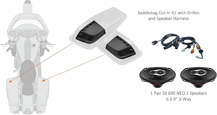 Amazon.com: Hertz HD13H 6x9: Compatible with 98-13 Road Glide and