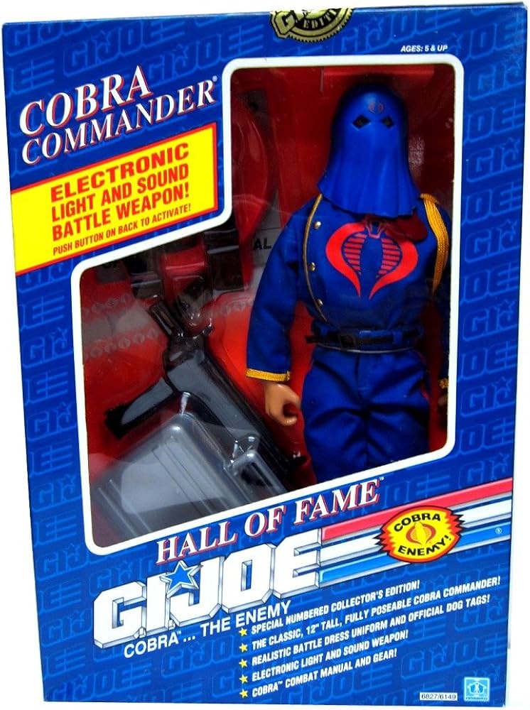 Amazon.com: G I JOE COBRA COMMANDER- 12