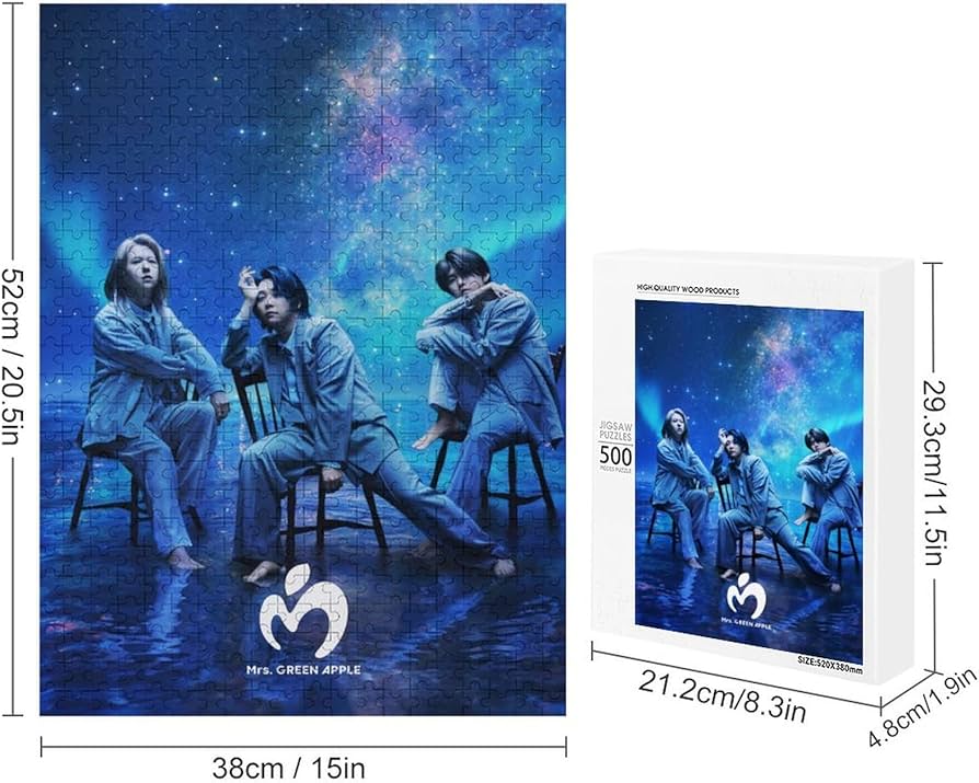 Amazon.co.jp: ミセス・グリーン・アップル ジグソーパズル 木製