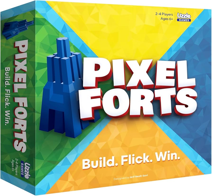 Amazon.com: Pixel Forts Board Game by Uzzle Games | Fun Games for