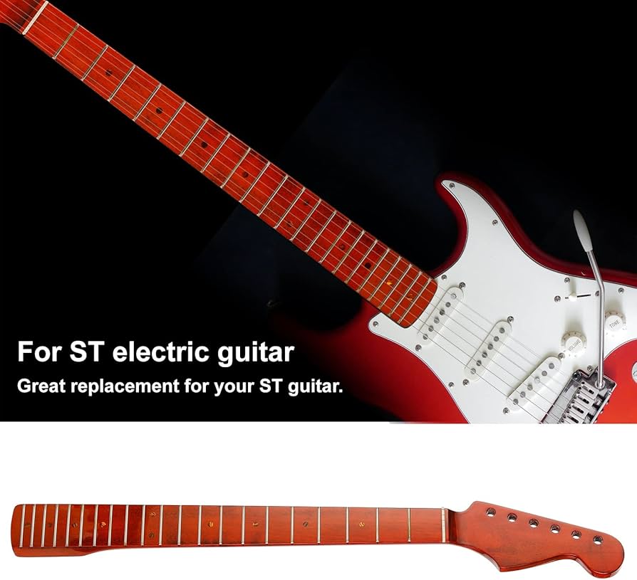 Amazon | ネック ギター ギターネック 21フレット メイプル指板 ギター