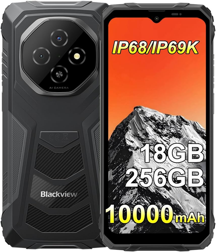 Amazon | Blackview FORT 1 タフネススマホ 本体 SIMフリー｜AI機能