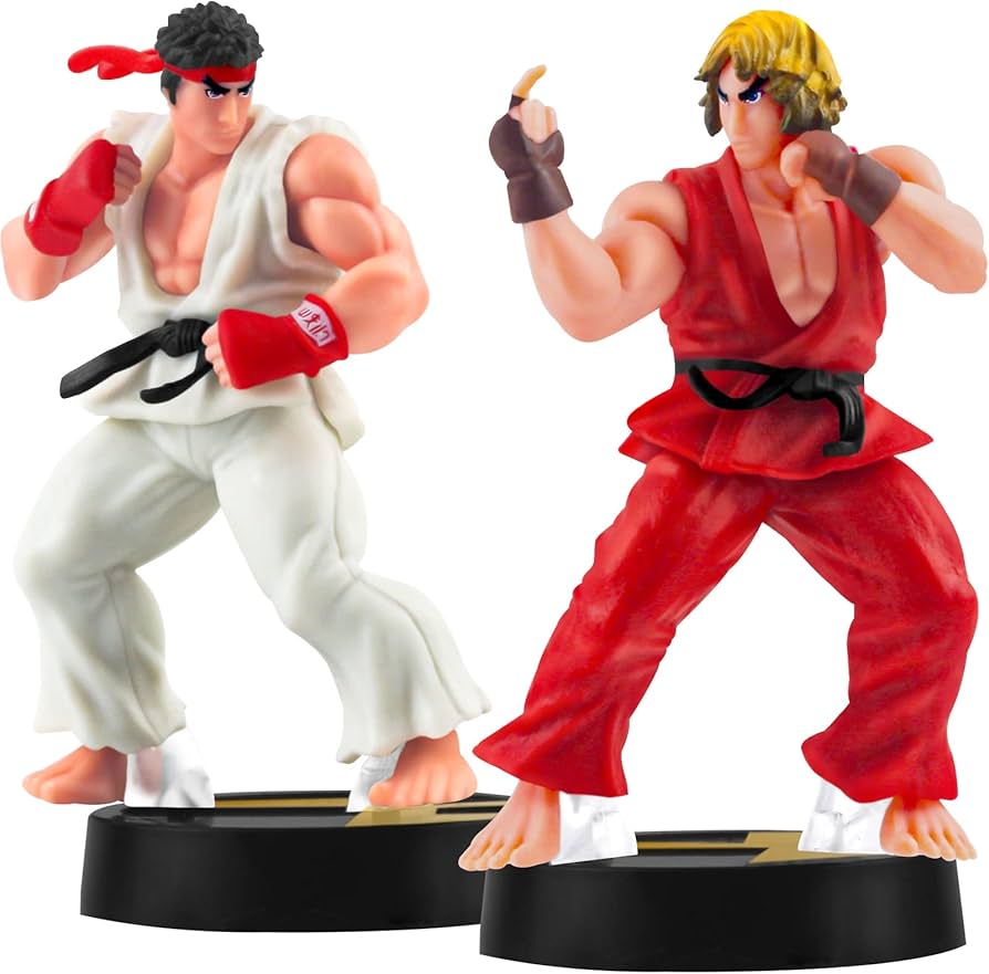 Amazon.co.jp: 2ピース ソリッドPVC ストリートファイター ヒーロー