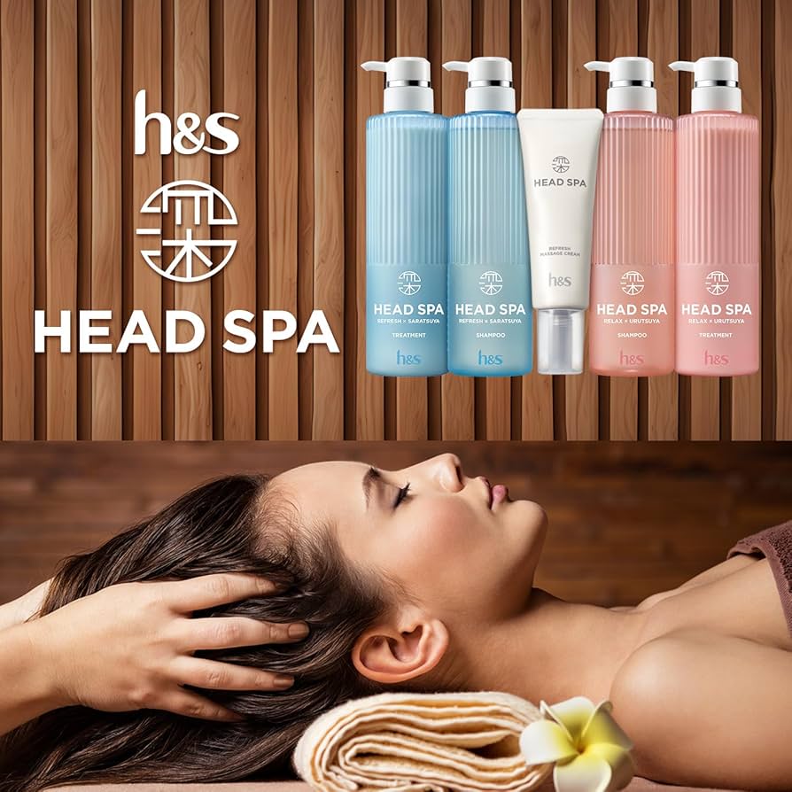 Amazon | h&s深ヘッドスパ シャンプー&トリートメント セット 435g+