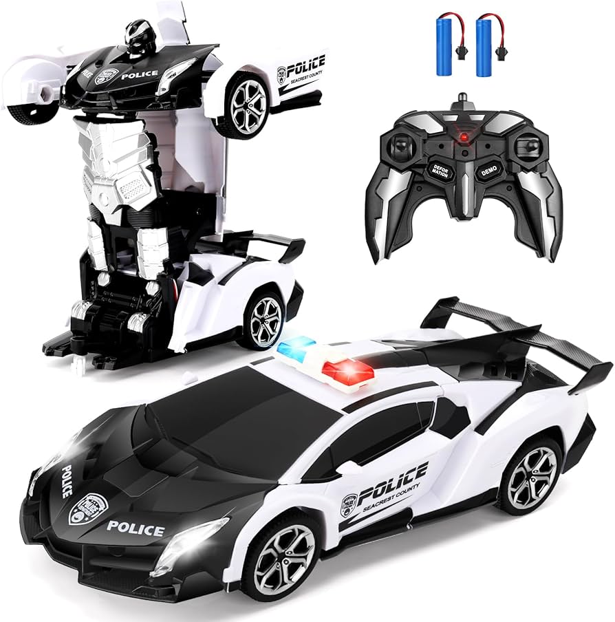 Amazon.com: Blackma Remote Control Car-Transform, One-Button