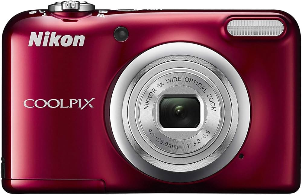 Amazon | Nikon デジタルカメラ COOLPIX A10 レッド 光学5倍ズーム