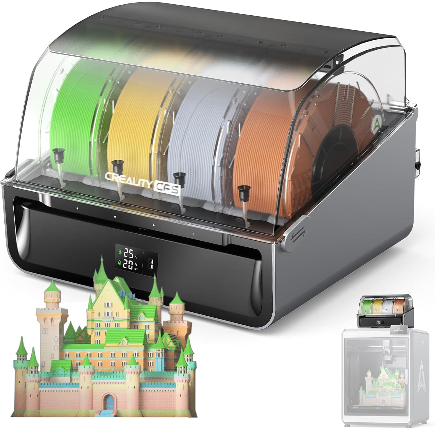 Creality CFS Multi Color Automatic Filament System for K2 Plus 3D