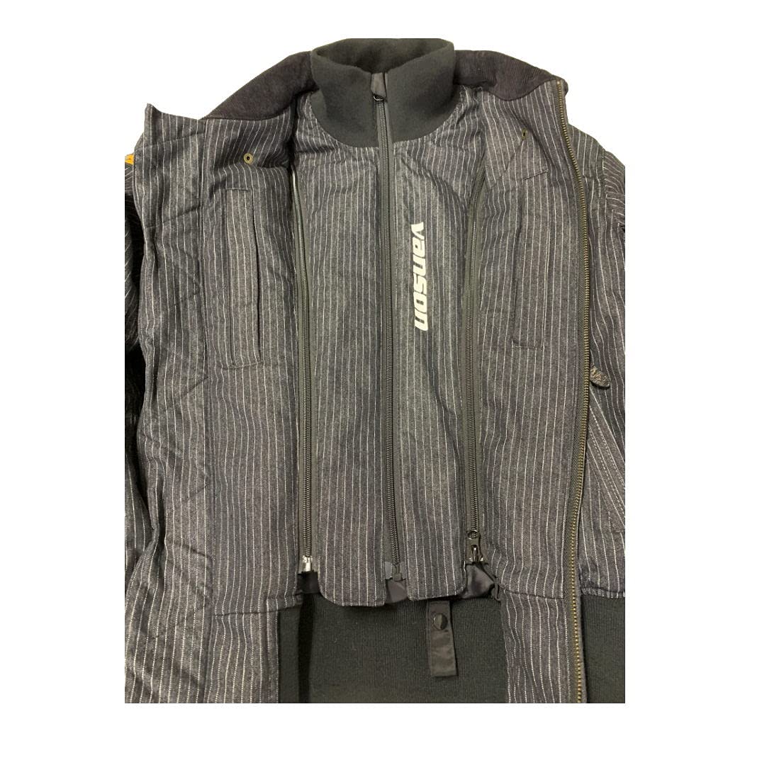 Amazon | バンソン/VANSON カバーオールジャケット バイク/メンズ/秋冬