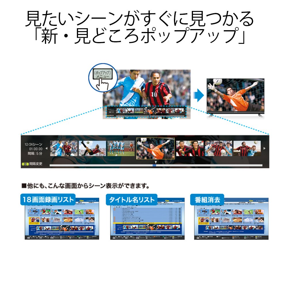 Amazon | シャープ 1TB 3チューナー ブルーレイレコーダー AQUOS BD