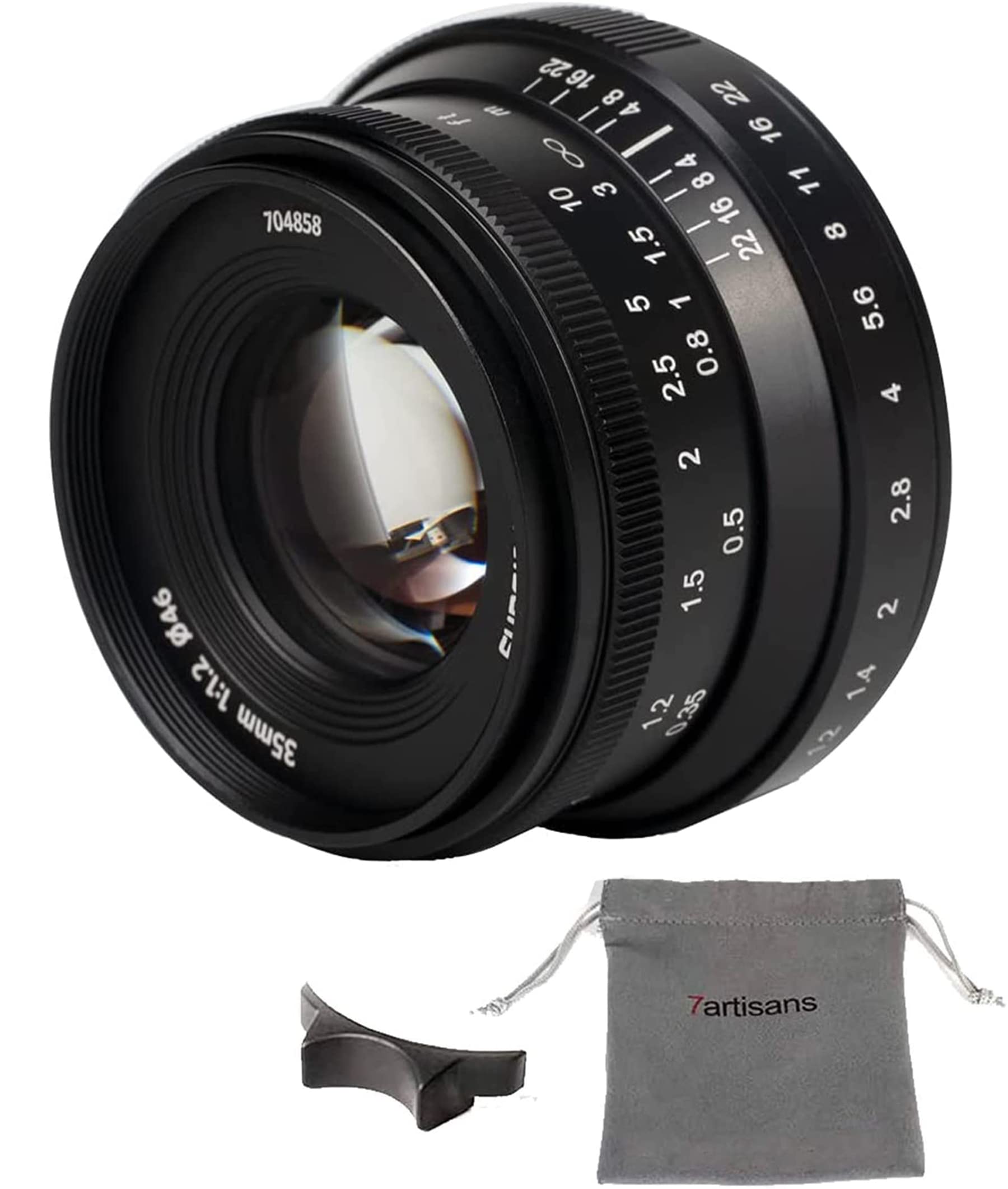 Amazon.com : 7artisans 35mm F1.2 II APS-C Manual Focus Camera