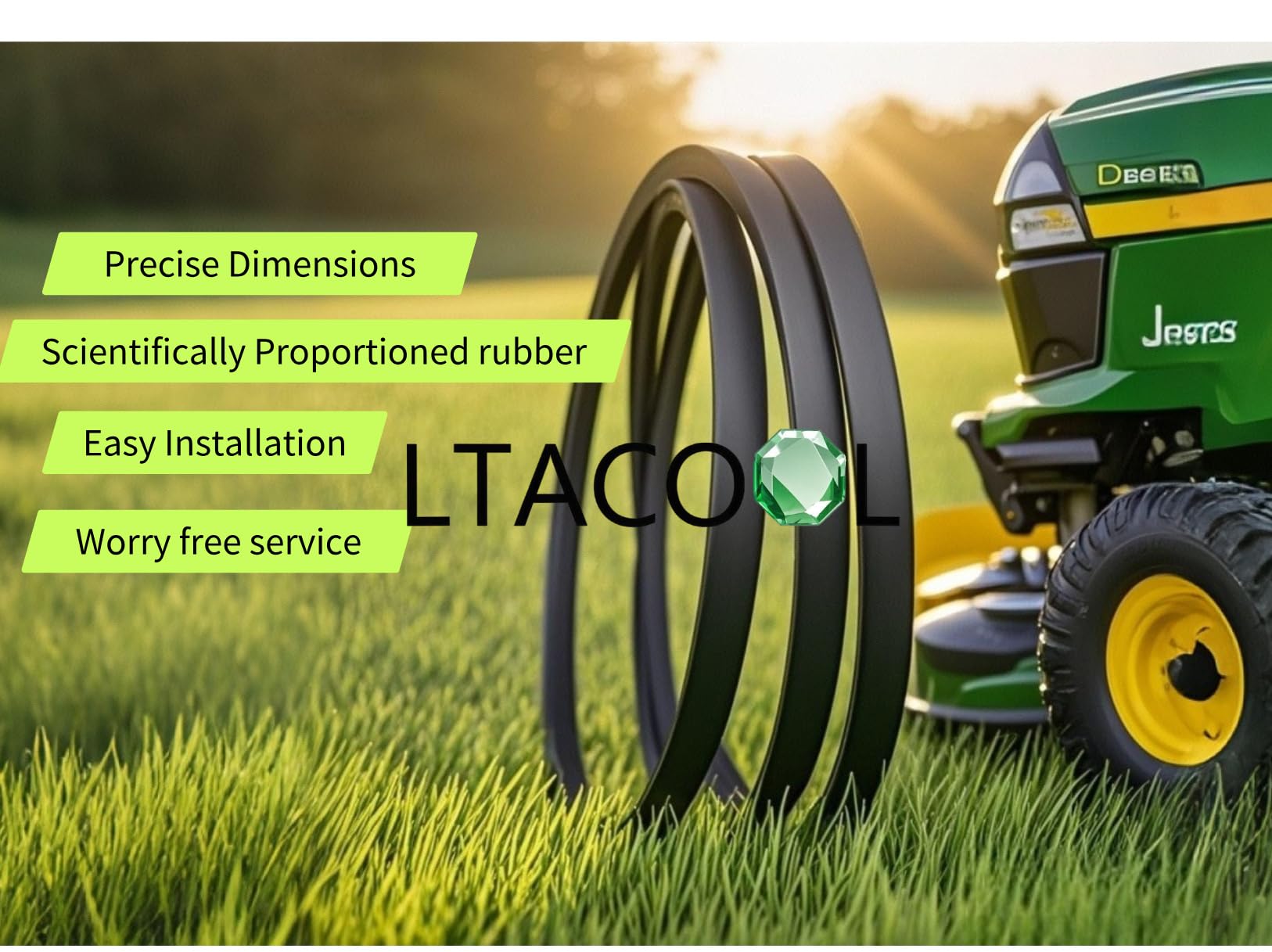 Amazon.com : Lawn Mower Deck Belt 1/2