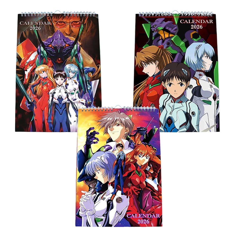 Amazon | 新世紀エヴァンゲリオン 壁掛けカレンダー 2026年