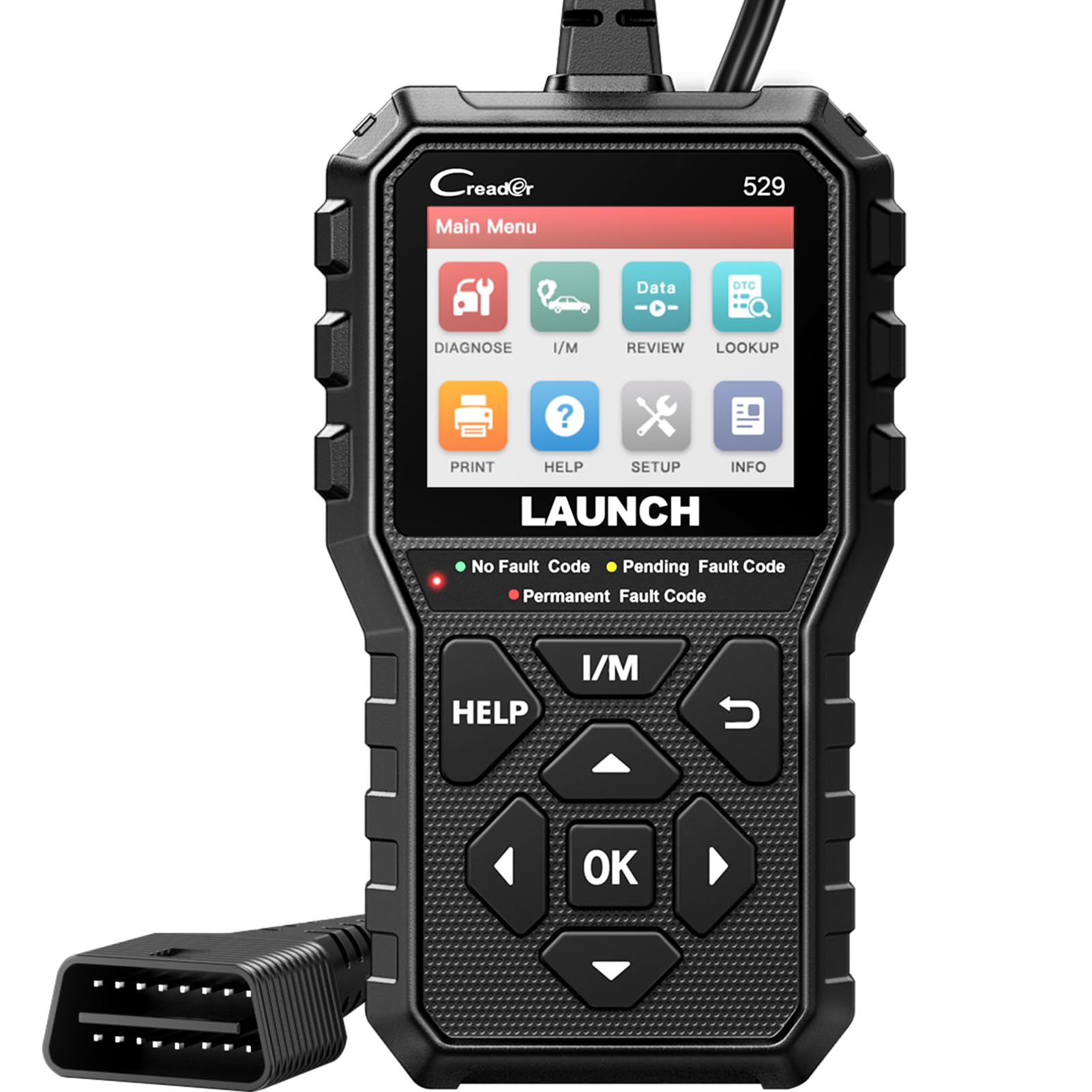 Amazon.co.jp: LAUNCH CR529 OBD2 診断機 自動車用 故障診断機
