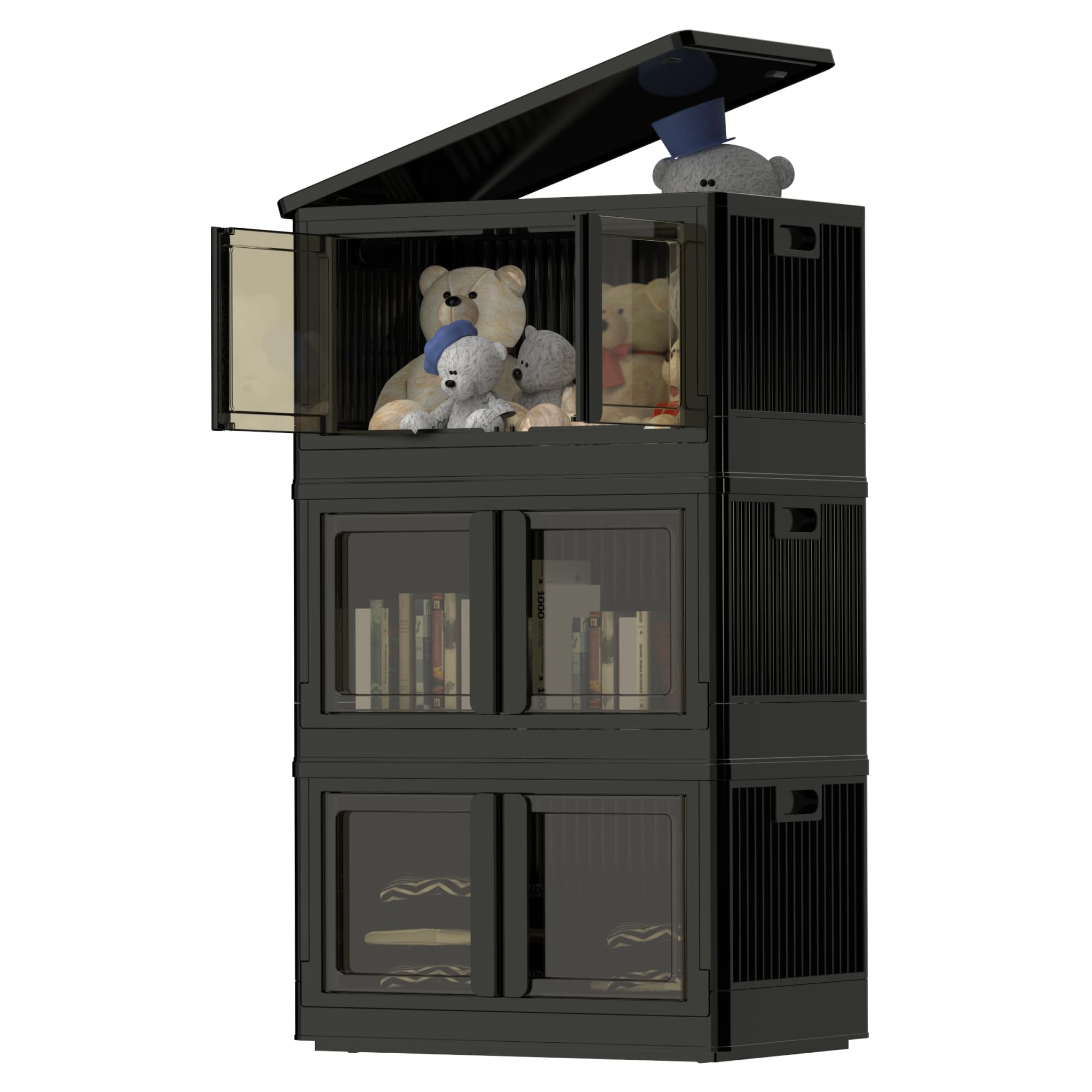 Amazon｜FLEXISPOT 収納ボックス 衣装ケース 収納ケース コンテナ