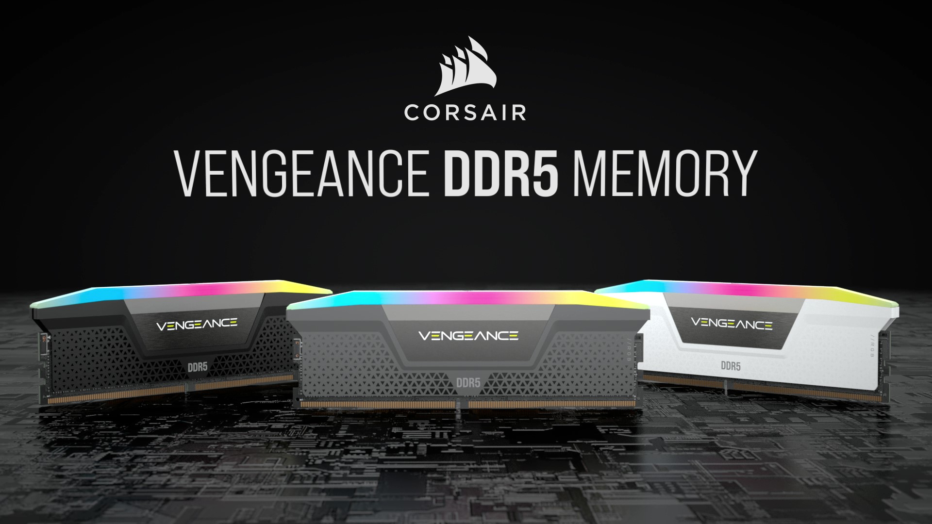 CORSAIR Vengeance RGB DDR5 RAM 96GB (2x48GB) 6000MHz CL30 Intel