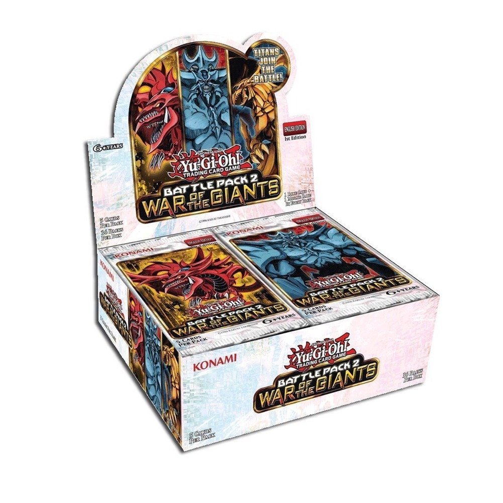 Amazon.com: 36 x Yu-Gi-Oh - Battle Pack 2 War Of The Giants