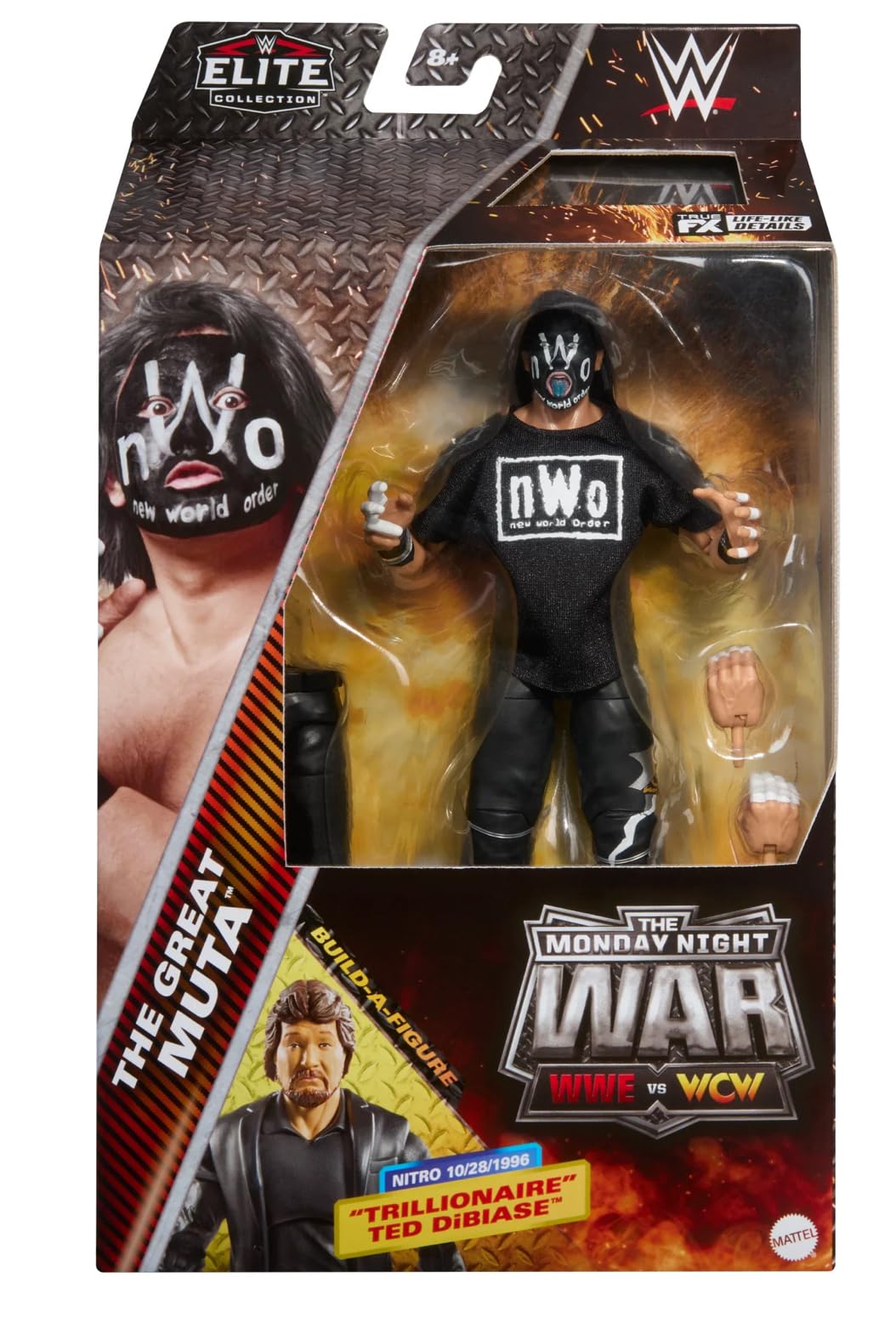 Amazon.com: WWE The Great Muta 2025 Mattel Elite Collection Monday