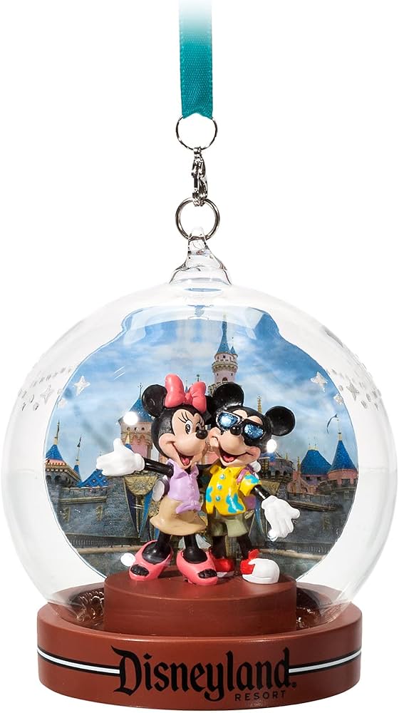 Amazon.co.jp: ディズニー ミッキーとミニーマウス ガラスドーム